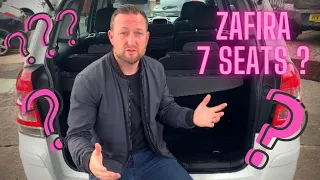 vauxhall zafira how do the rear seats go down rear seat configuration 