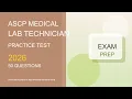 ASCP Practice Test 2026 50 Questions and Answers Exam Prep