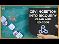 CSV-to-BigQuery Pipelines in Google Cloud No-Code Dataproc