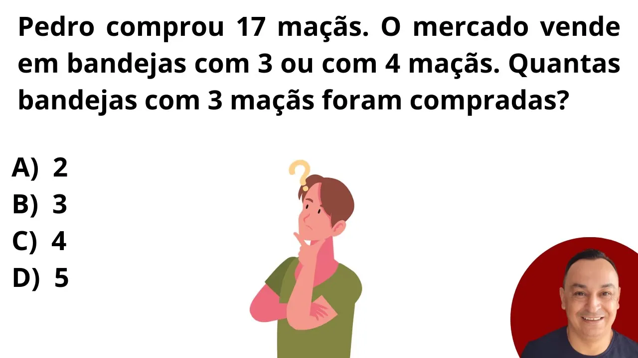 DUVIDO ACERTAR! 95% ERRAM! VEJA A RESOLUÇÃO PASSO A PASSO. QUESTÃO DE 2025.
