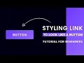 CSS Tutorial Styling Links Buttons HOVER Properties Border radius Web Development HTML VS CODE
