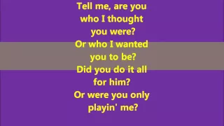 me and you with lyrics from the dcom 