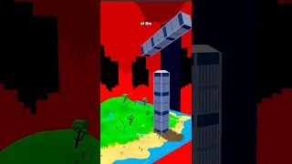 I added the twin towers as a boss fight to My Survival Game #indiegame #minecraft