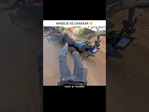 Opps! Wheelie 🤡 | Motovlogs
