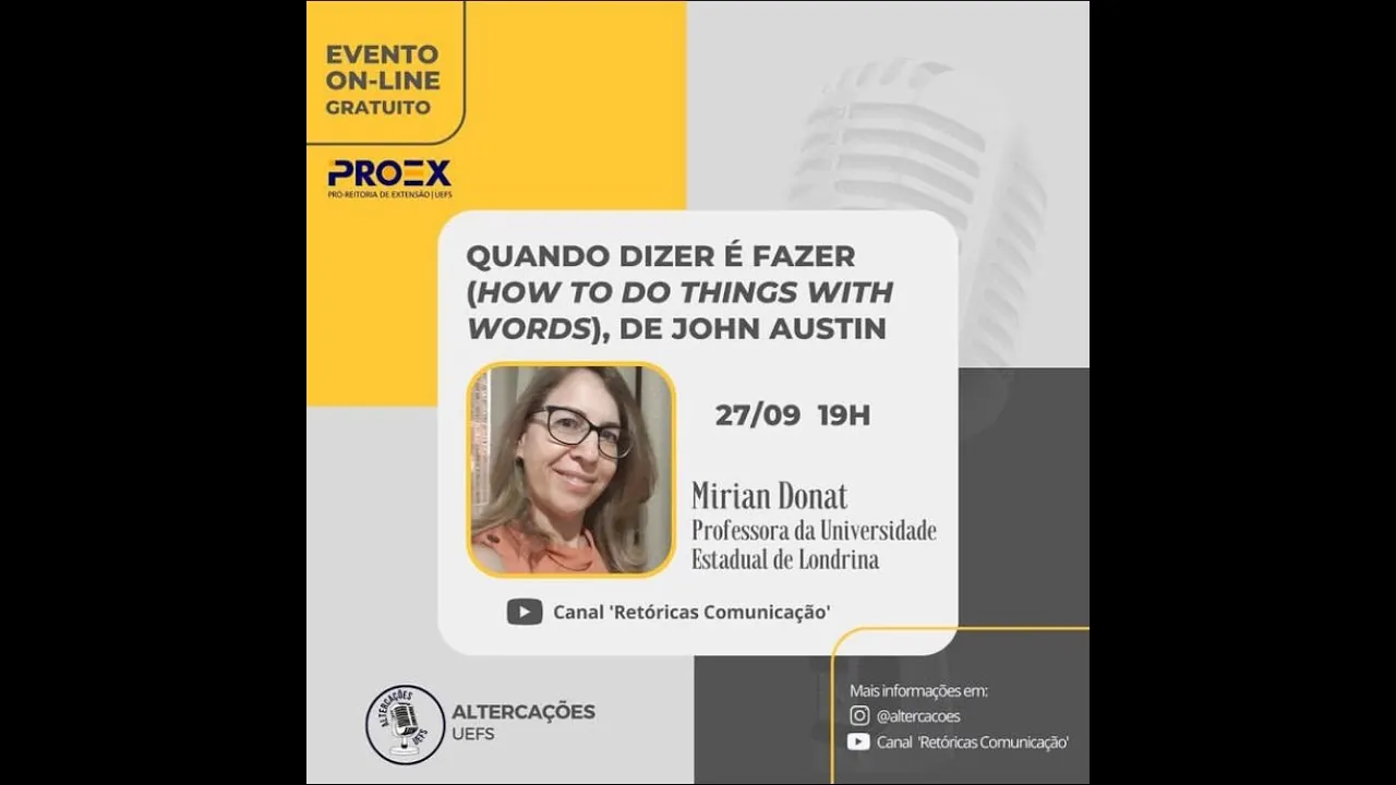 Quando Dizer é Fazer (How to do Things with Words), de John Austin