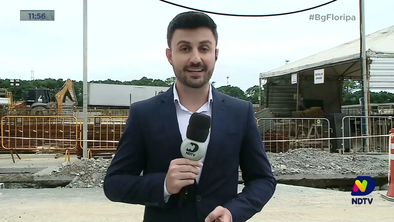 Diretor-geral da ANTT realiza vistoria nas obras do Contorno Viário da grande Florianópolis