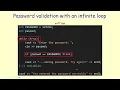 Infinite loops break continue statements in C