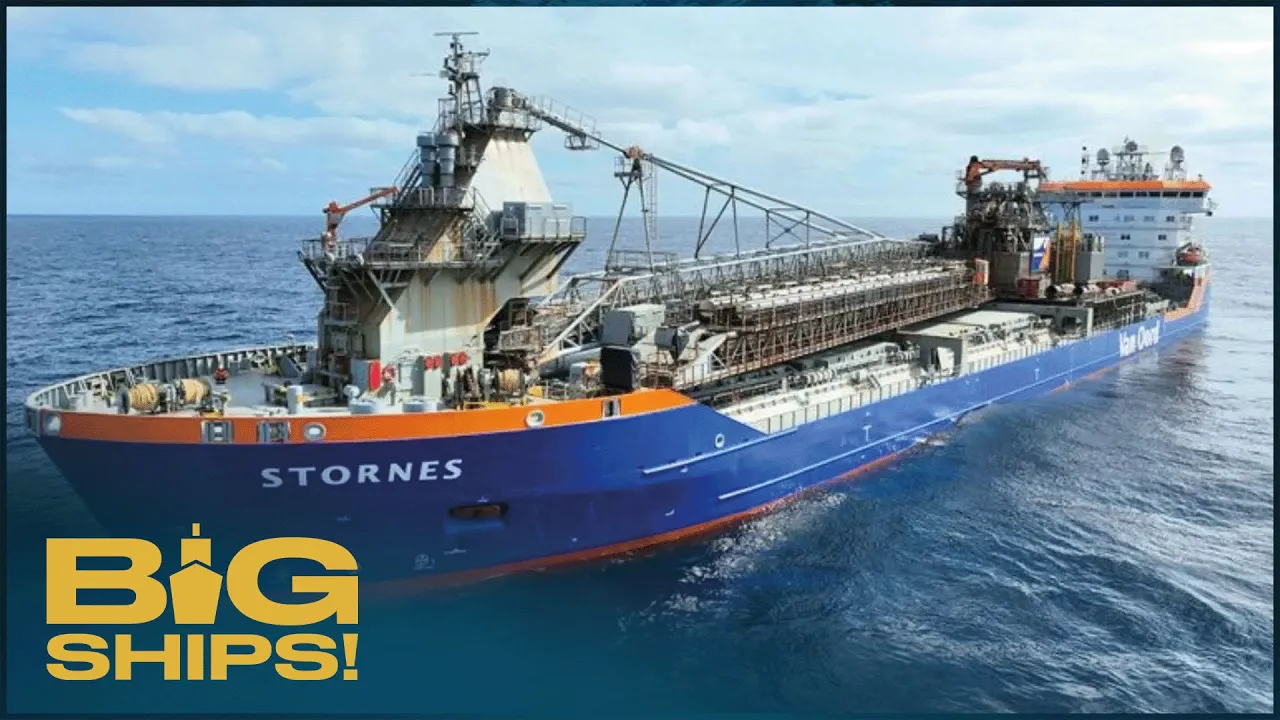 MV Stornes: The Most Sophisticated Rock Dropping Vessel On The Planet