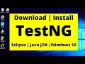 TestNG installation in Eclipse How to install TestNG plugin in Eclipse with Java JDK