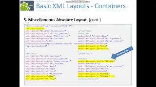 Absolute Layout in Android