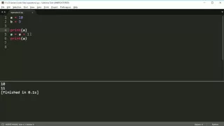 Python Programming Series Operators 2 Assignment Operators