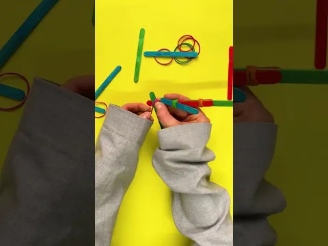 Aim and Fire! 🎯 Fun with Stick & Rubber Band Toys 🤩