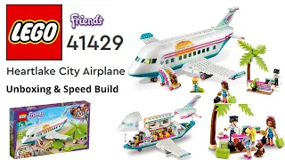 LEGO Friends 41429 Heartlake City Airplane Speed Build Review 2020 New