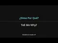 Eslabón Armado - ¿Dime Por Qué? Lyrics English Translation - Spanish and English Dual Lyrics