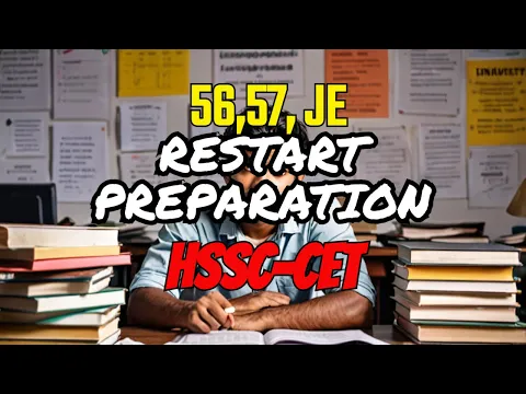 Download MP3 HSSC-CET 56,57, JE Exam Cancel | तैयारी शुरू कर दो दोबारा | HSSC CET Update