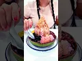 Colorful AIS KACANG 🍨 in Petaling Street Malaysia’s Favorite ABC(Air Batu Campur) Icy Dessert! 🇲🇾