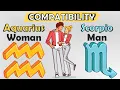 Aquarius Woman and Scorpio Man Compatibility