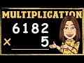 Column Multiplication Made Simple 4-Digit by 1-Digit