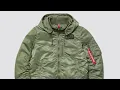 Alpha Industries MA-1 Hooded Rib Flight Jacket AliExpress