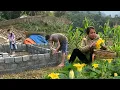 Lagu Van Anh learned the construction trade from her father. Minh is proud of the vegetables she grows.