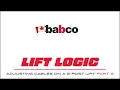 Lift Logic - Adjusting Cables on a 2 Post Lift Part Two