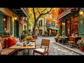 Download Lagu Peaceful Moments in Autumn Café Ambience 🍁 Bossa Nova \u0026 Smooth Jazz Music for Work and Focus