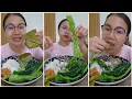 Download Lagu Mukbang batang daun pepaya rebus + tum ayam