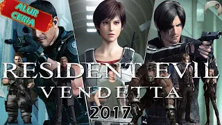 ketika zombie dihidupkan kembali menjadi manusia alur cerita film resident evil vendetta 2017 