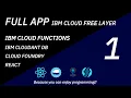 Learning - Full Web APP Using IBM Cloud FREE LAYER