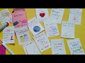 Cute Mini Love Notes Tutorial for husband Girlfriend Fiancee Wife Valentine special gift