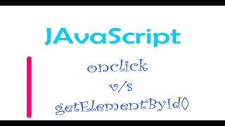 Web Development Tutorials in Hindi onclick versus getElementById HTML CSS JAVA SCRIPT Web D
