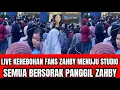 Lagu LIVE KEHEBOHAN PARA FANS ZAHBY MENUJU STUDIO