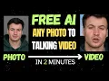 Lagu Ubah Foto Apa Pun menjadi Avatar Berbicara AI | GRATIS dalam Dua Menit | Buat Foto ke Video ai.
