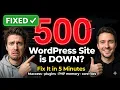 How to Fix 500 Internal Server Error in WordPress in 5 Minutes Step by Step