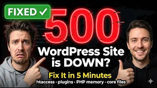 How to Fix 500 Internal Server Error in WordPress in 5 Minutes Step by Step