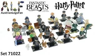 Lego Minifigures 71022 Harry Potter &amp; Fantastic Beasts Series 1 - Lego Speed Build Review