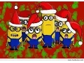Jingle Bell Funny - Minions  - Merry Christmas 201