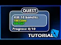 EASY How to make a QUEST SYSTEM Roblox Studio Scripting Tutorial