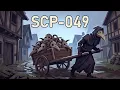 What did SCP-049 do During the Actual Black Plague