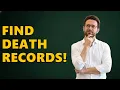 How To Find Cause Of Death Records