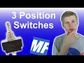 Connect a 3 Position On-Off-On Toggle Switch to a Flight Sim MobiFlight Crash Course Episode 6