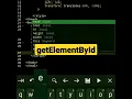 getElementById javascript tutorial