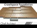 Framed Bearing Wall for a Crawlspace Foundation