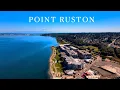 Point Ruston Tacoma Washington 4K drone footage