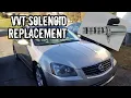 2006 Nissan Altima 2 5 VVT solenoid replacement