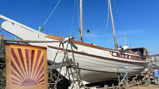 Rebuilding a RESCUED sailboat: creative interior woodwork  — Sailing Yabá 149