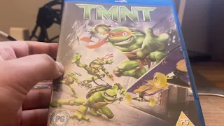 teenage mutant ninja turtles 1990 2007 quadrilogy blu ray unboxing