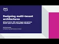 Designing multi-tenant architecture using Amazon RDS Amazon Aurora opensource compatible database