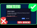 EA ERROR CODE EC 10005 FIXED How to Fix EA App Error Code EC 10005