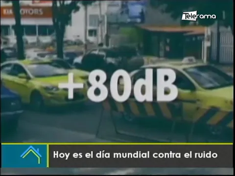 Hoy es el día mundial contra el ruido